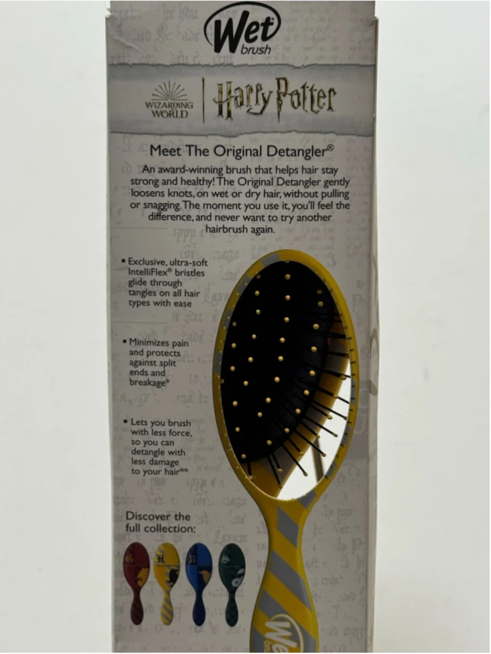 Wet Brush Limited Edition Harry Potter Hufflepuff Detangler Hair Brush